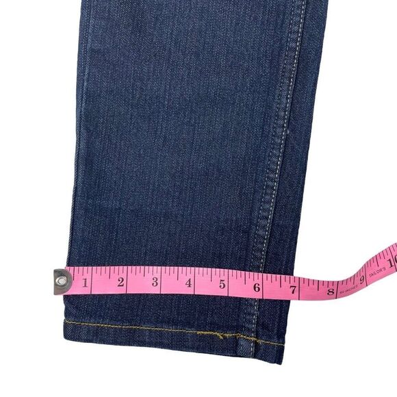 LEXI Dark Denim Blue Embroidered Skinny Jeans Women’s Size 8 - Picture 8 of 8